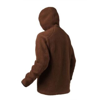 Geoff Anderson - Teddy Hoodie - braun M