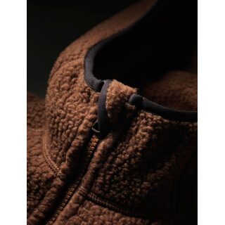 Geoff Anderson - Teddy Hoodie - braun M