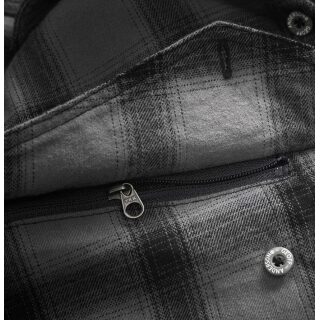 Geoff Anderson - Ezmar Flanellhemd gefüttert - rot XL