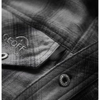 Geoff Anderson - Ezmar Flanellhemd gefüttert - rot 2XL