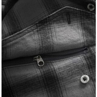 Geoff Anderson - Ezmar Flanellhemd gefüttert - rot 2XL