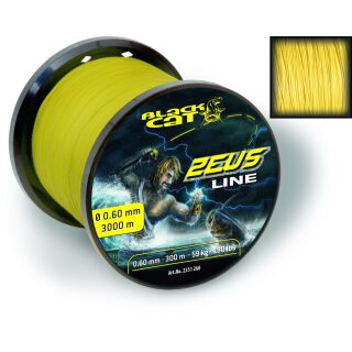 Black Cat - Zeus Line 0,60mm / 59kg - 3000m