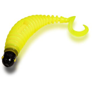 Black Cat - Curly Worm - Yellow Zombie 24g / 17cm