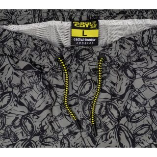 Black Cat - Beach Shorts