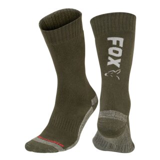 Fox - Collection Green/Silver Thermolite Long Socks