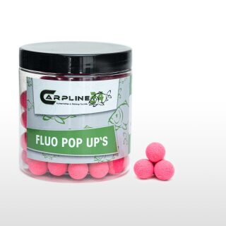 Carpline24 - Fluo Pop Ups - Pink 12 mm Bloodworm