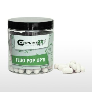 Carpline24 - Fluo Dumbells - Weiß Bloodworm