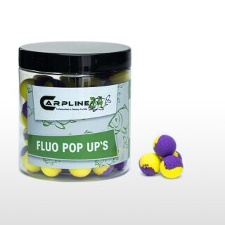 Carpline24 - Two Tone Fluo Pop Ups - Purple / Gelb 16 mm Monstercrab