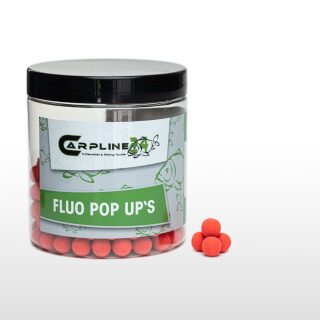 Carpline24 - Mini Fluo Pop Ups - Rot Squid