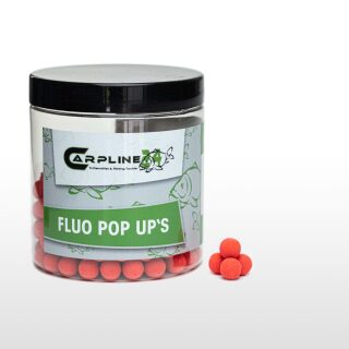 Carpline24 - Mini Fluo Pop Ups - Rot Thunfisch