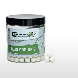 Carpline24 - Mini Fluo Pop Ups - Weiß Neutral / ohne Flavour