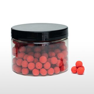Carpline24 - Mini Fluo Boilies - Rot Neutral / ohne Flavour