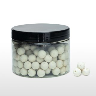 Carpline24 - Mini Fluo Boilies - Weiß Neutral /...