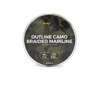 Avid Carp Outline Camo Braided Mainline 30lb 300m