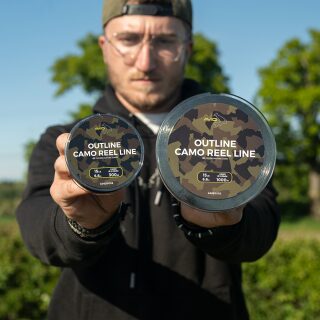 Avid Carp Outline Camo Reel Line 300m