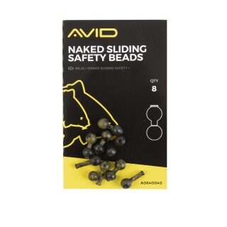 Avid Carp Naked Sliding Safety Beads