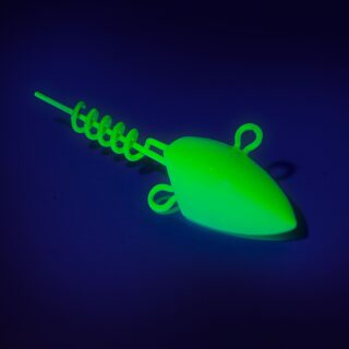 Black Cat - Jigkopf 28g glow in the dark