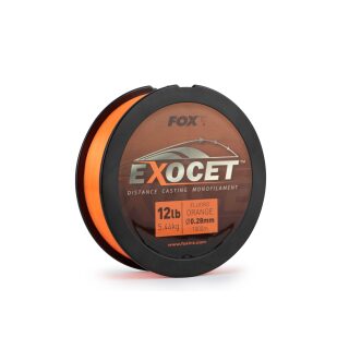 Fox - Exocet Fluoro Orange Mono 0.35mm 18lb / 8.0kg (1000m)