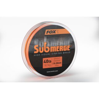 Fox - Submerge High Visual Sinking Braid Orange 300m
