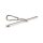 Korda T-Bar Singlez - Stainless Steel