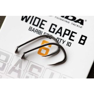 Korda Basix Wide Gape Barbless Size 4