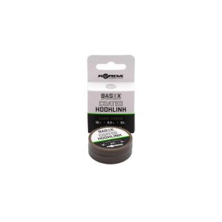 Korda Basix Coated Hooklink 25 lb 10 m