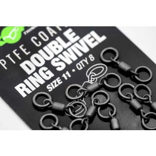 Korda PTFE QC Ring Swivel Size 8 (8pcs)