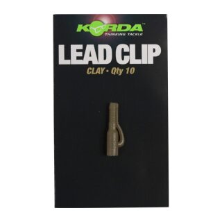 Korda Safe Zone Lead Clips Clay
