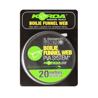 Korda Boilie Funnel Web HEXMESH - 20m Refill
