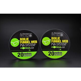 Korda Boilie Funnel Web MICROMESH - 20m Refill