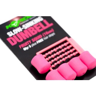 Korda Slow Sinking Dumbell Fruity Squid (12mm) - 8 pcs