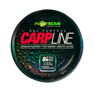 Korda Carp Line 8lb   (0.28mm) - 1000m