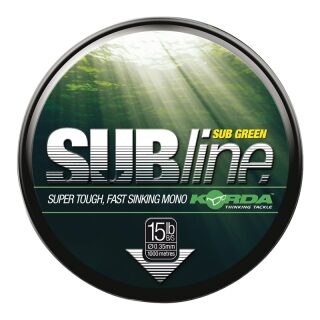 Korda Subline Green 10lb / 0.30mm - 1000m