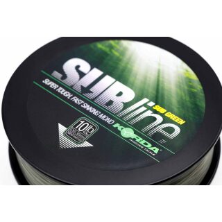 Korda Subline Green 10lb / 0.30mm - 1000m