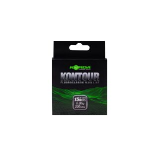 Korda Kontour Fluorcarbon 15lb 0.35mm - 200m