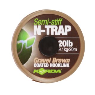 Korda N-TRAP Semi Stiff Green 20lb - 20m