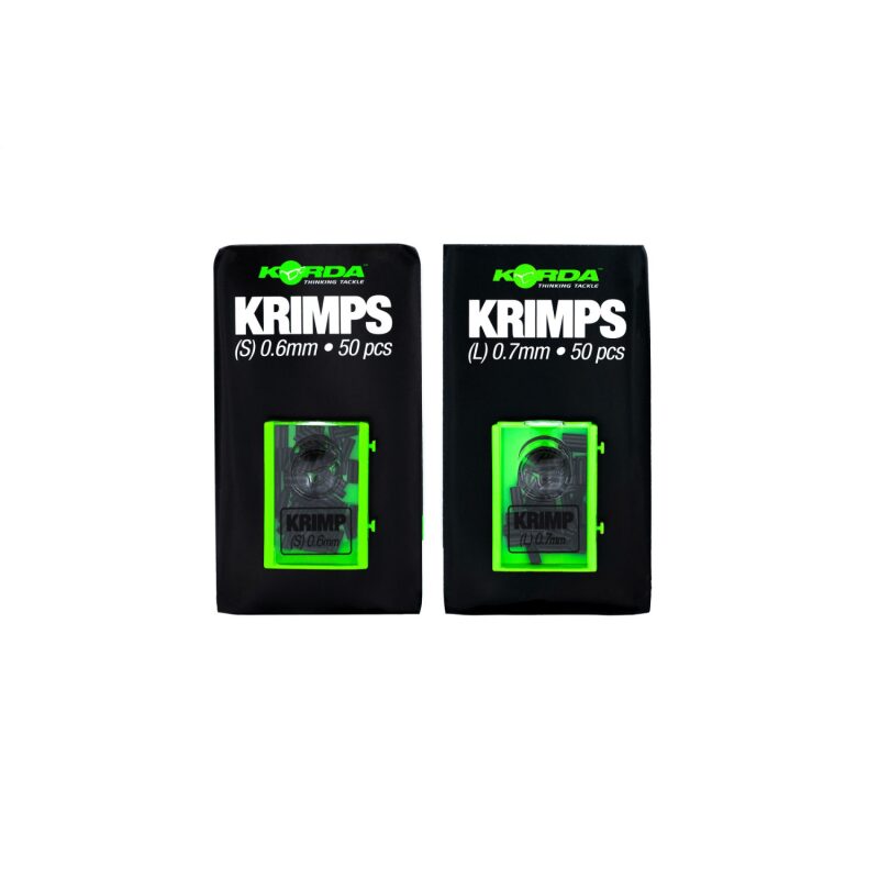 Colliers Métalliques Spare Krimps Pour Pêche - Lot De 50, Sertissage Facile Des Lignes De 0,40 à 0,50 Mm