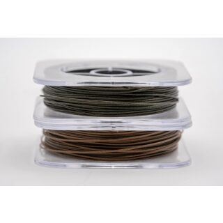 Korda Dark Matter Tungsten Coated Braid Gravel Brown 18lb 10m