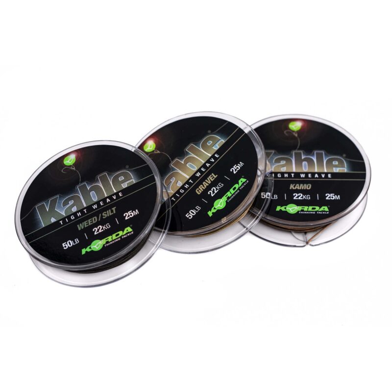 Korda Kable Tight Weave 7m Weed