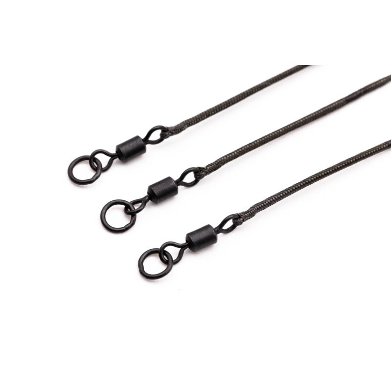 ESP Chod Rig Leadcore Leader 3 Pezzi - 1m Cadauno, Mimetica Marrone O Verde, Per Carpe