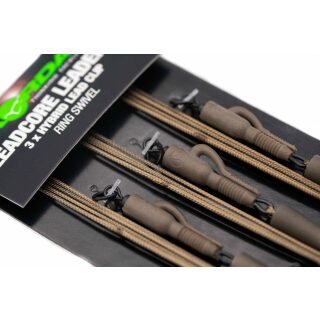 Korda Leadcore Leader Lead Clip Gravel - 1m