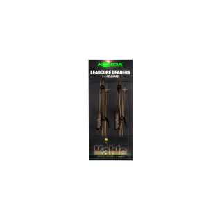 Korda Leadcore Leader Heli Safe Gravel 1m x 2 per Pack