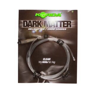 Korda Dark Matter Leader Heli Clear 40lb