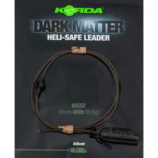 Korda Dark Matter Leader Heli Safe 40lb - 50cm