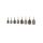 Korda Square Pear Swivel Lead 3oz/84gr