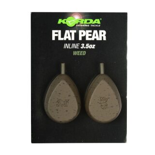 Korda Flat Pear Inline Blister (2 pcs) 2.5oz/70gr