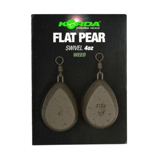 Korda Flat Pear Swivel Blister (2 pcs) 2.5oz/70gr