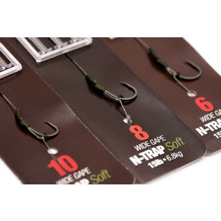 Korda N-Trap DF Rig Wide Gape Barbless