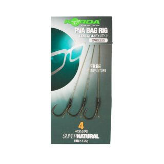 Korda Solidz PVA Rig Wide Gape 18lb Size 4B