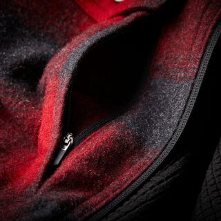 Geoff Anderson - Ezmar 2+ Hemdjacke gefüttert - rot 2XL